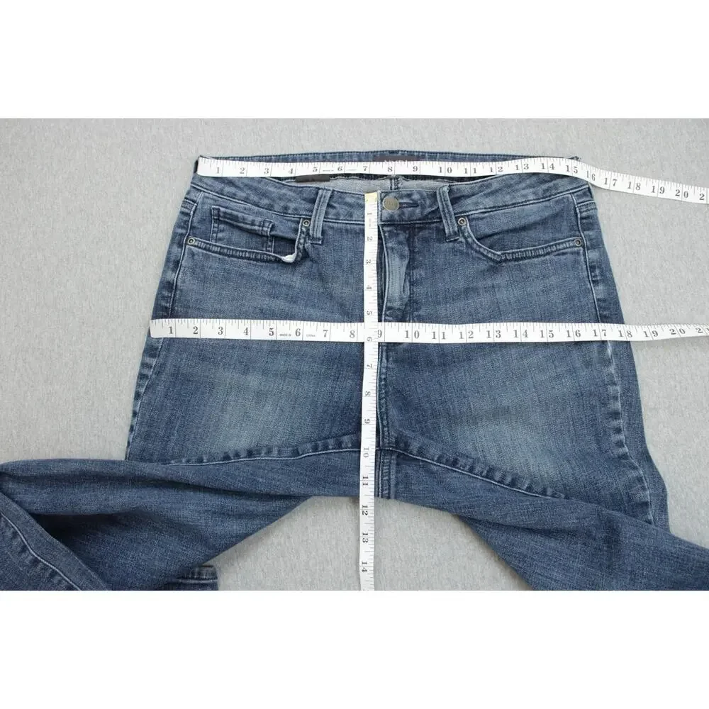 NYDJ Jeans‎ Womens 10 Blue Cotton Blend Stretch Ami Skinny